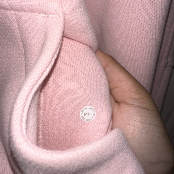 ‼️SOLD‼️ Lululemon Scuba Oversized Half-Zip Hoodie FLUSH PINK - Picture 5 of 5